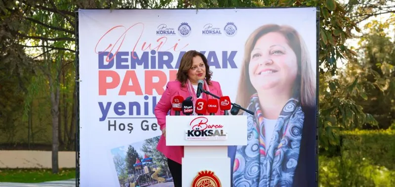 Nuri Demirayak Parkı Yenilenerek Hizmete Açıldı