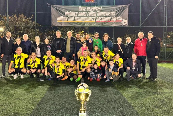 Ünye Belediyesi Futbol Turnuvası