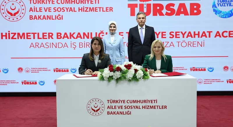 Turizmde Kadın İstihdamı İçin Aile ve Sosyal Hizmetler Bakanlığı ile TÜRSAB Protokol İmzaladı