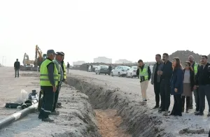 Diyarbakır Belediye Eşbaşkanları Fırat Bulvarı