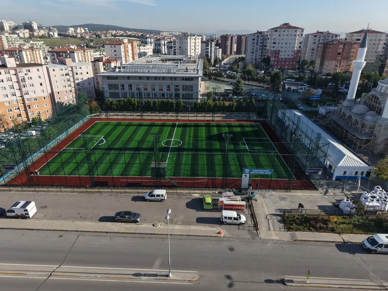 Yenişehir Ampute Futbol Sahası Yenilenmeyi Tamamlıyor