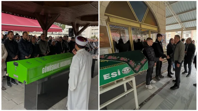 Gümüşhane Belediye Başkanı Cenaze Törenlerinde