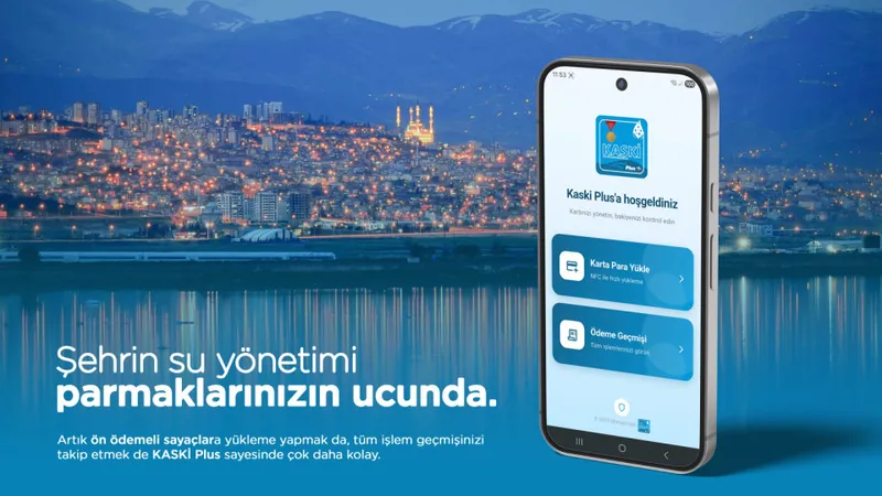 KASKİ, NFC Teknolojisi ile Su Yüklemesinde Türkiye