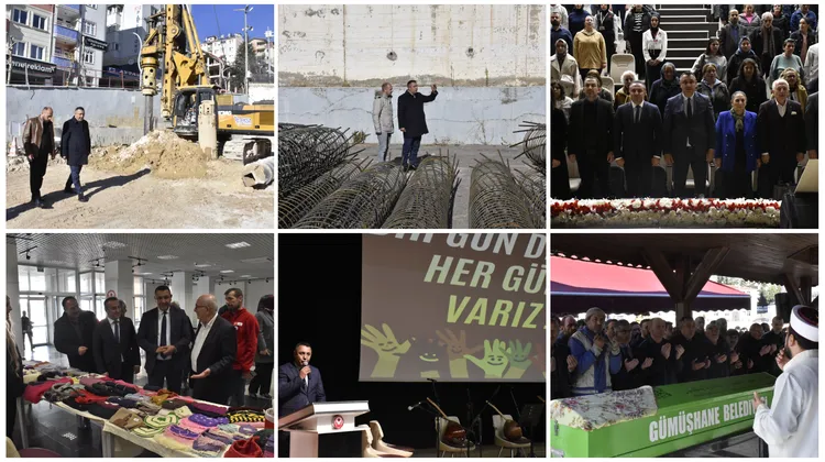 Gümüşhane Belediye Başkanı Yoğun Gününde Vatandaşlar ve Çalışmalarla Buluştu