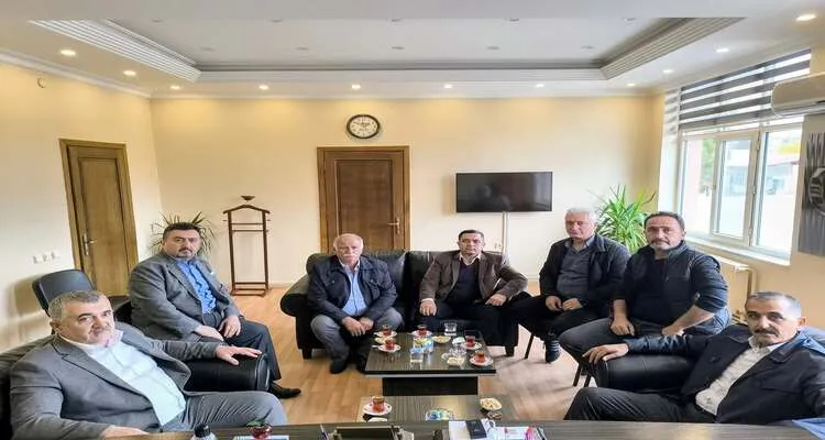 Gümüşhacıköy TSO Yönetimi Hamamözü Belediye Başkanı Cihan Demir