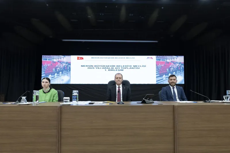 Mersin Büyükşehir Belediye Meclisi Aralık Toplantısı