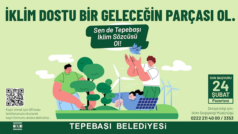 İKLİM DOSTU BİR GELECEĞİN PARÇASI OL