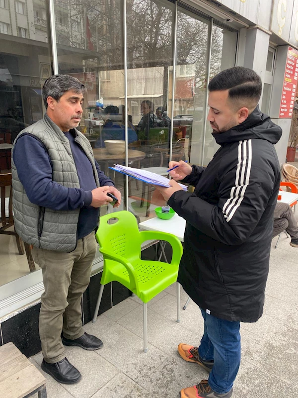 YUNUSEMRE’DEN ESNAFLARA ANKET ÇALIŞMASI