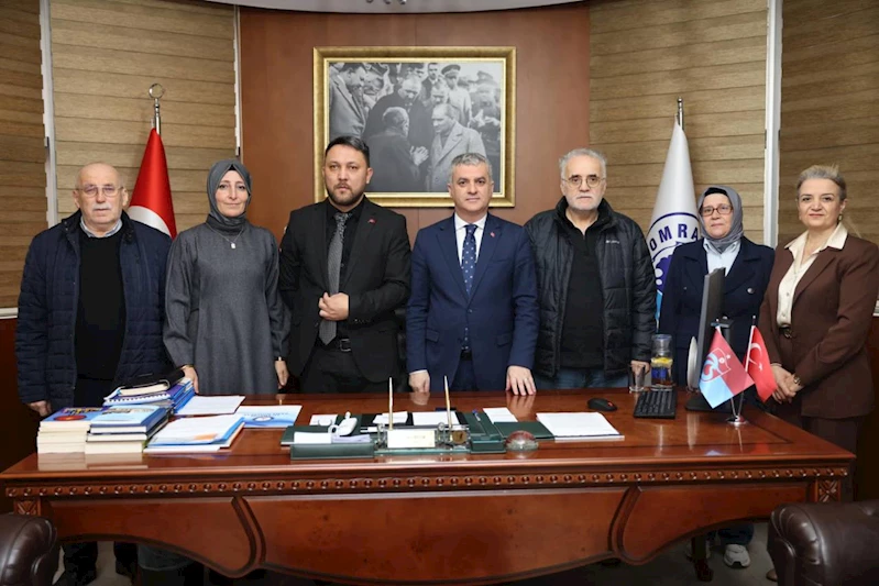 TRABZON KENT KONSEYİ ENGELLİ MECLİSİ ÜYELERİ BAŞKANIMIZI MAKAMINDA ZİYARET ETTİ