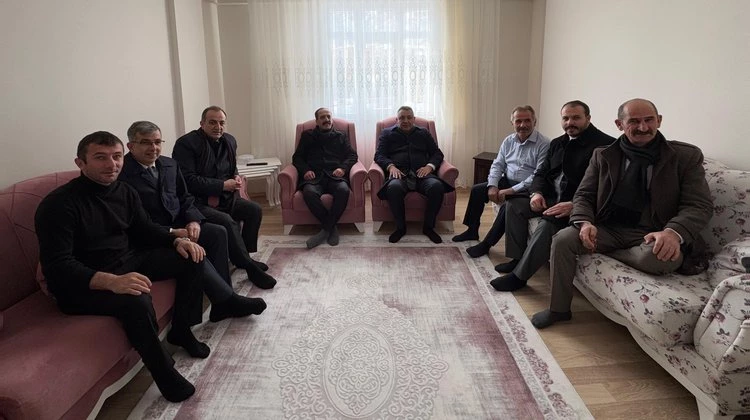 BAŞKANIMIZ İL GENEL MECLİSİ ÜYEMİZ İSMAİL ŞEKER’İ ZİYARET ETTİ