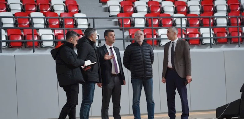 ÇBSK, 100. Yıl Kapalı Spor Salonu`na Taşınmaya Hazırlanıyor