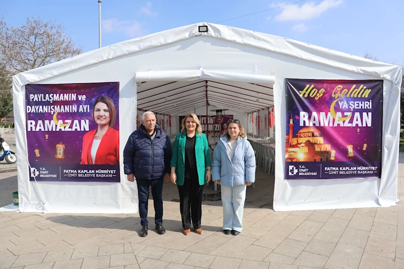 BAŞKAN HÜRRİYET, “İFTAR SOFRALARINA BÜTÜN VATANDAŞLARIMIZ DAVETLİ”