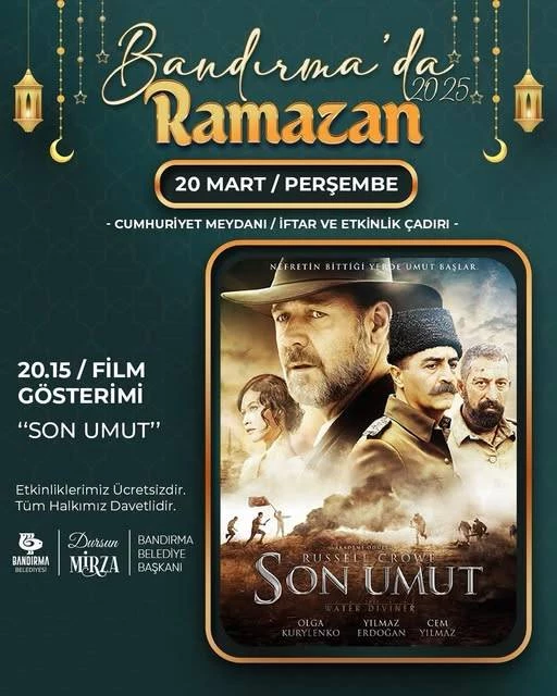 “Son Umut” filmini hep birlikte izliyoruz!