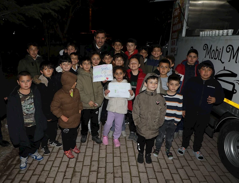 ÇOCUKLARDAN BAŞKAN KILCA’YA SÜRPRİZ