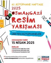 Osmangazi Belediyesi’nden ‘Üreten Kütüphaneler’ Konulu Resim Yarışması