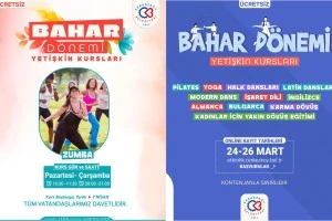 YETİŞKİN SPOR KURSLARI KAYITLARI BAŞLADI