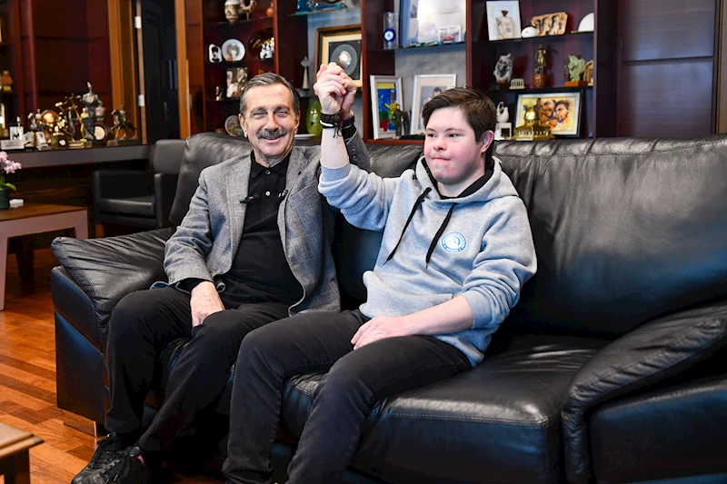 BAŞKAN ATAÇ ÖZEL SPORCU IŞIN