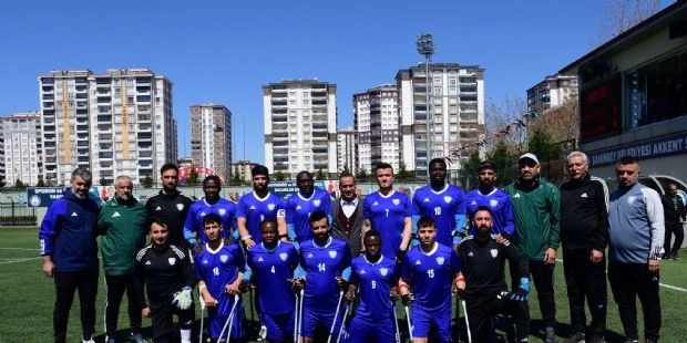 Şahinbey Ampute´den Farklı Galibiyet 9-0