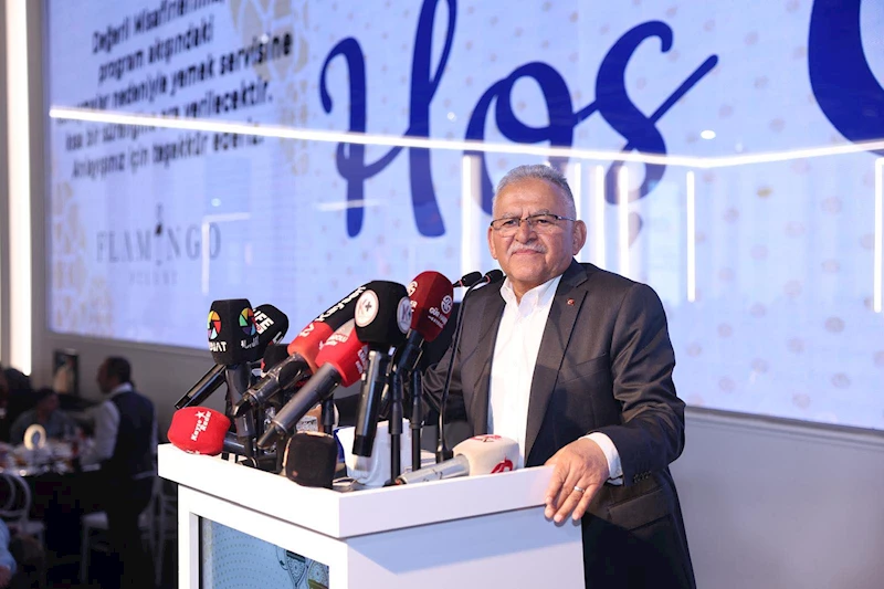 Başkan Büyükkılıç, Ramazan Boyunca Kayserililerle Gönül Birliği Kuruyor