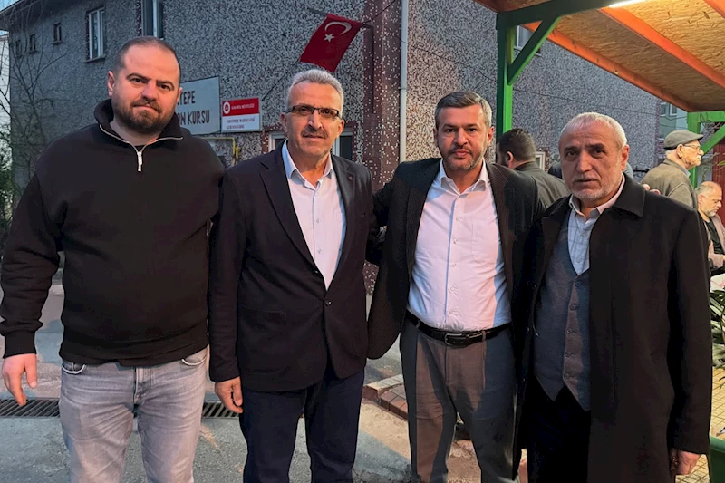 Başkan Çetinkaya, Yeşil Mahalle’de (Esentepe) İftar Programına Katıldı