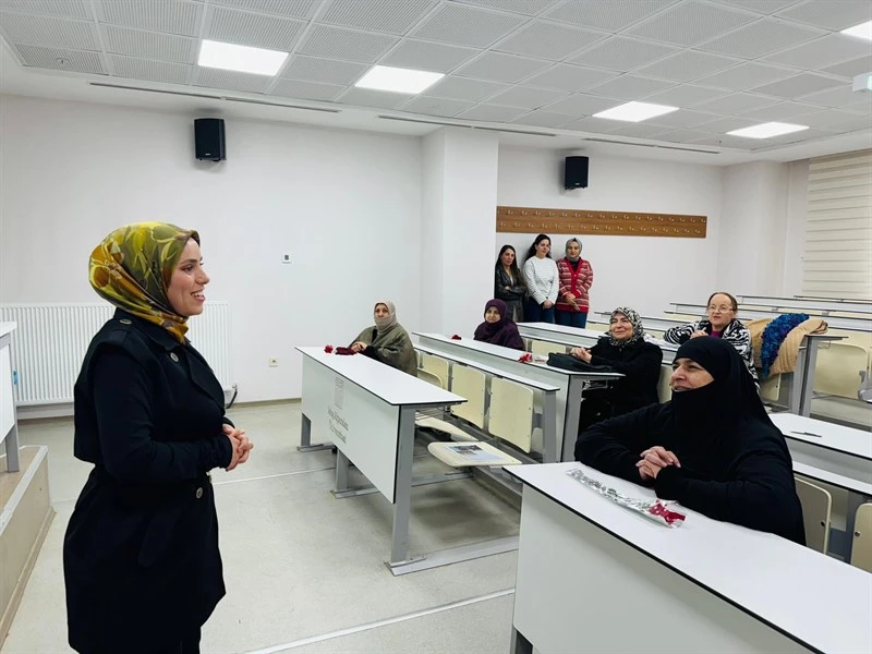 EŞ BAŞKAN SAYILĞAN +60 TAZELENME ÜNİVERSİTESİNİ ZİYARET ETTİ.