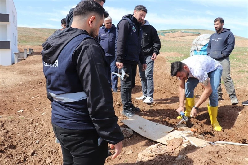 SİİRT BELEDİYESİ KAÇAK SU KULLANIMIYLA İLGİLİ GENİŞ ÇAPLI ÇALIŞMA BAŞLATTI