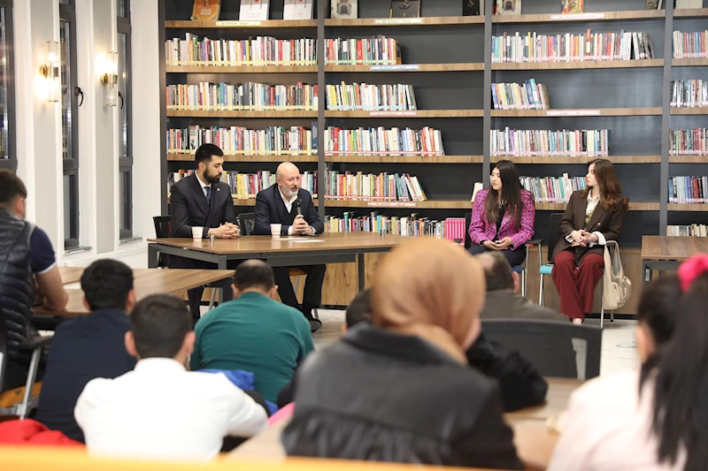 BAŞKAN ÇOLAKBAYRAKDAR, “GENÇLERİMİZ, HER ZAMAN YANINIZDAYIZ”