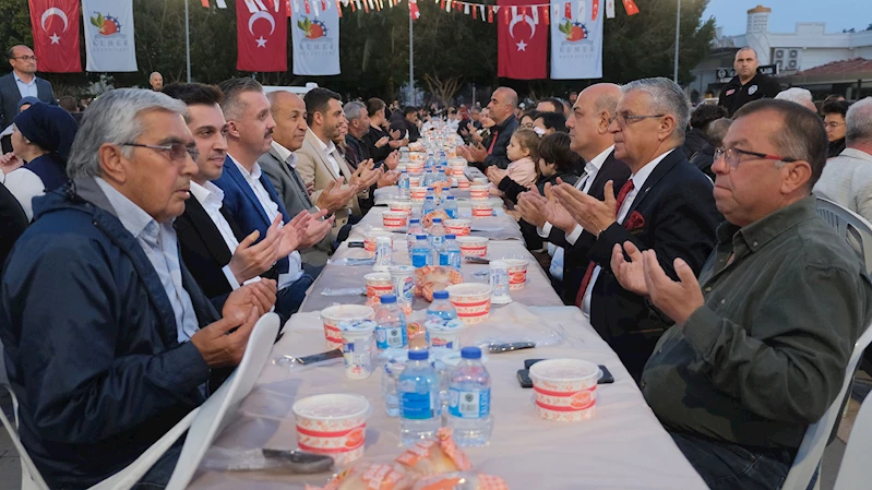 Kemer iftarda buluştu
