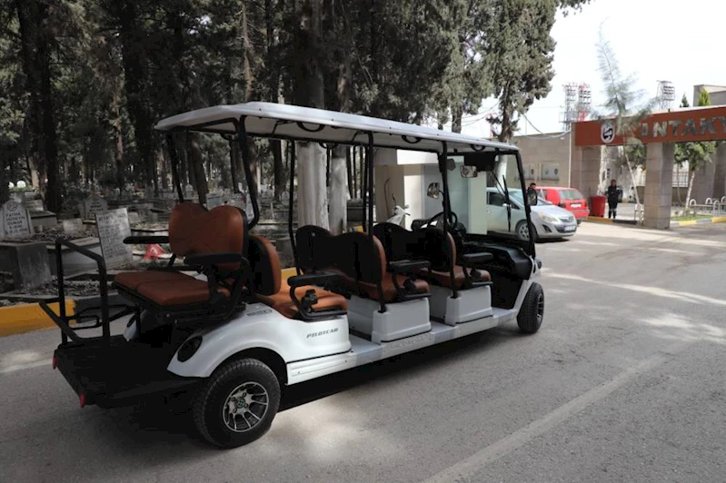 MEZARLIKLARDA GOLF ARAÇLARI HİZMET VERECEK