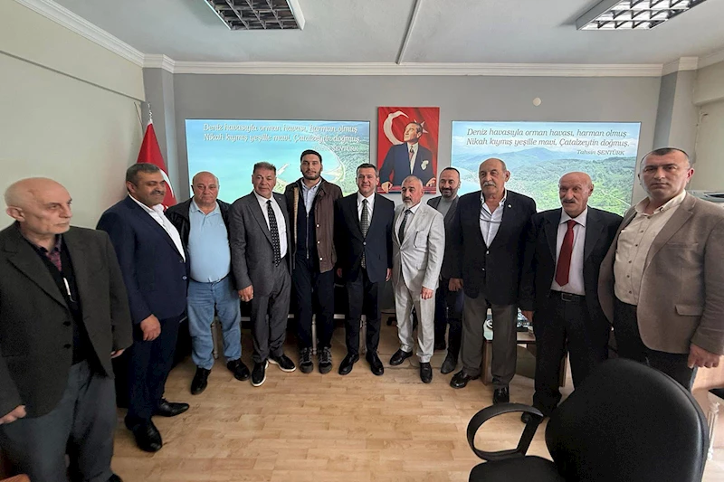 Başkan Çetinkaya, Çatalzeytinliler Derneği’nin Bayramlaşma Programına Katıldı