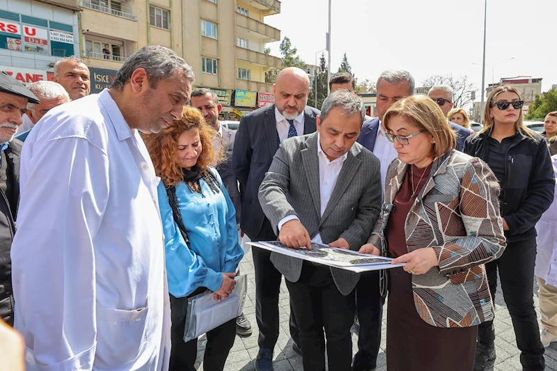 GAZİANTEP BÜYÜKŞEHİR ŞEHİTKAMİL DEVLET HASTANESİ VE ÇETİN EMEÇ CADDESİ’NDEKİ DÜZENLEMELERİ TAMAMLADI