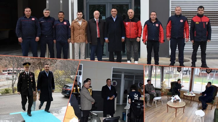 BAŞKANIMIZ, BAYRAMLAŞMA ZİYARETLERİNDE BULUNDU