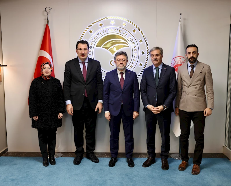 Yusuf Alemdar Sakarya’ya hizmet için yeniden Ankara’da: Bakan Yumaklı ile 3 projeyi görüştü