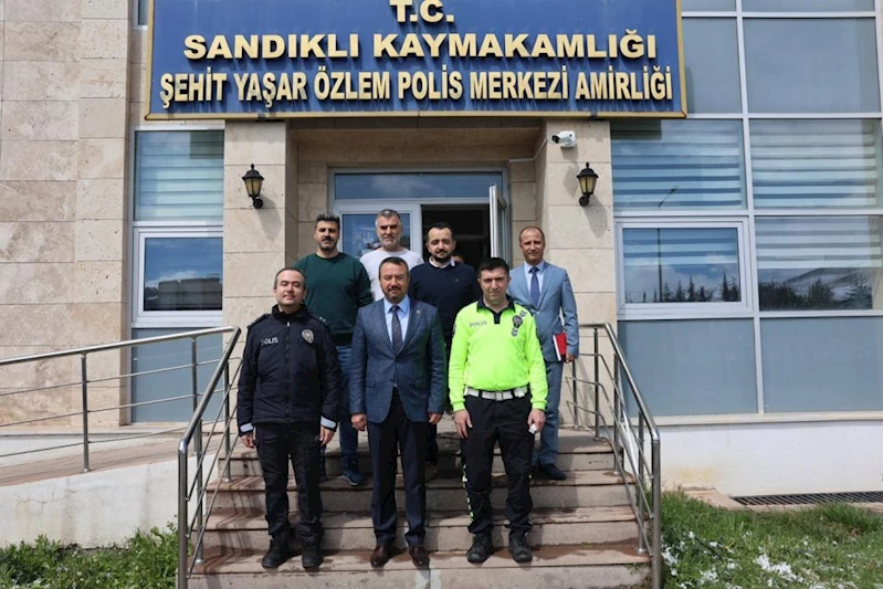 Belediye Başkanımız Adnan Öztaş’tan Polis Teşkilatına Ziyaret