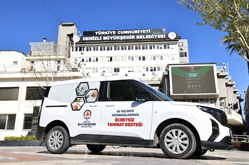 Denizli Büyükşehir’in ücretsiz tamirat desteği dalga dalga büyüyor