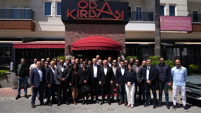 TUR OPERATÖRÜ TEMSİLCİLERİ ALANYA’DA AĞIRLANDI