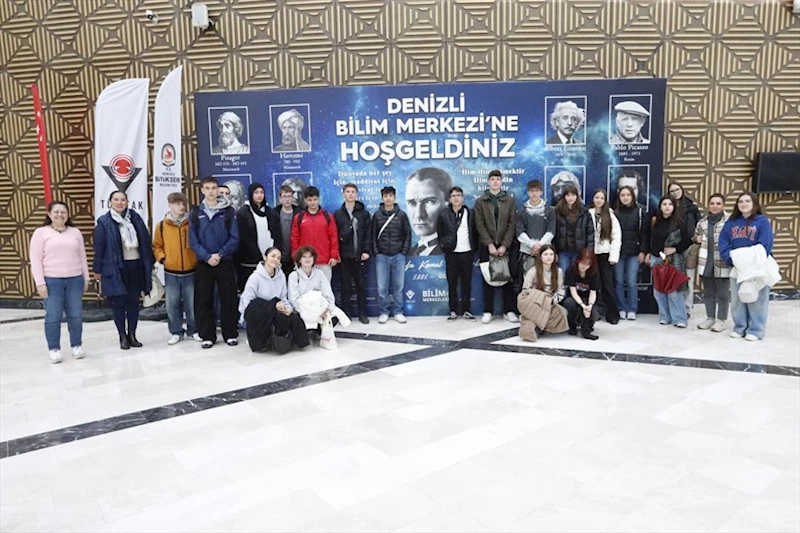 Uluslararası Kardeş Okul Buluşması Denizli Bilim Merkezi’nde gerçekleşti