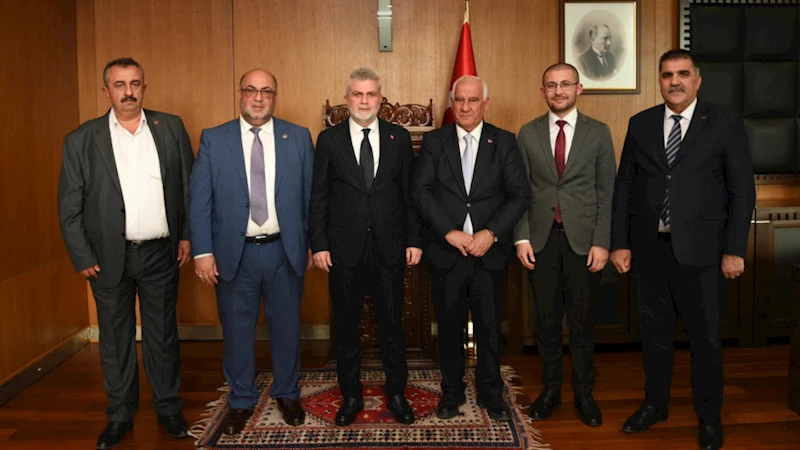 Başkan Görgel, İlçe Belediye Başkanlarıyla Buluştu