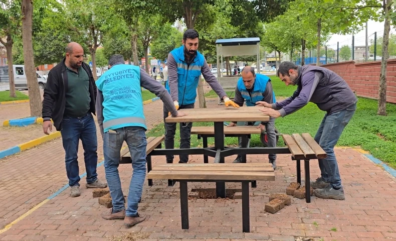 Eyyüpkent Parkları Yaza Hazır