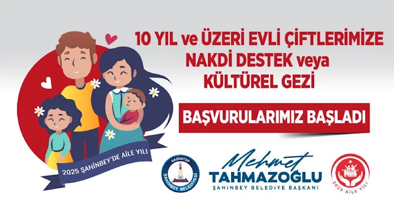 Belediyemizin Evli Çiftlere Nakdi Destek Ve Kültürel Gezi Başvuruları Başladı