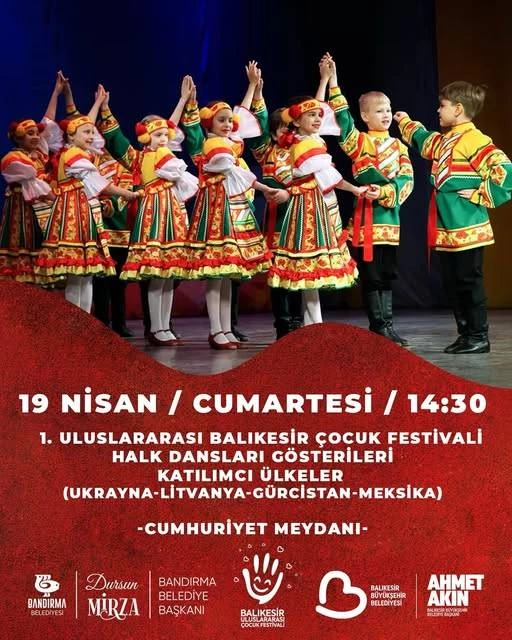 23 Nisan Ulusal Egemenlik ve Çocuk Bayramı’nı dünya çocuklarıyla birlikte kutluyoruz.
