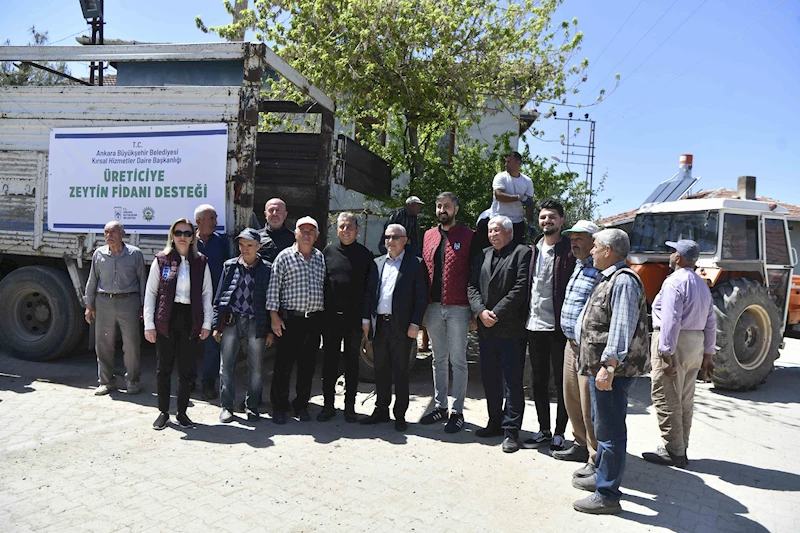 ANKARA BÜYÜKŞEHİR BELEDİYESİ’NİN ÜRETİCİLERE DESTEKLERİ SÜRÜYOR