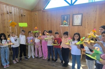 ÇOCUKLAR AKTİF YAŞAM PARKINDA HEM EĞLENDİ HEM ÖĞRENDİ