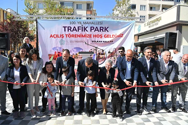 Süleymanpaşa Belediyesi’nin Trafik Bilinci Oluşturma Projesi Trafik Park Hizmete Başladı