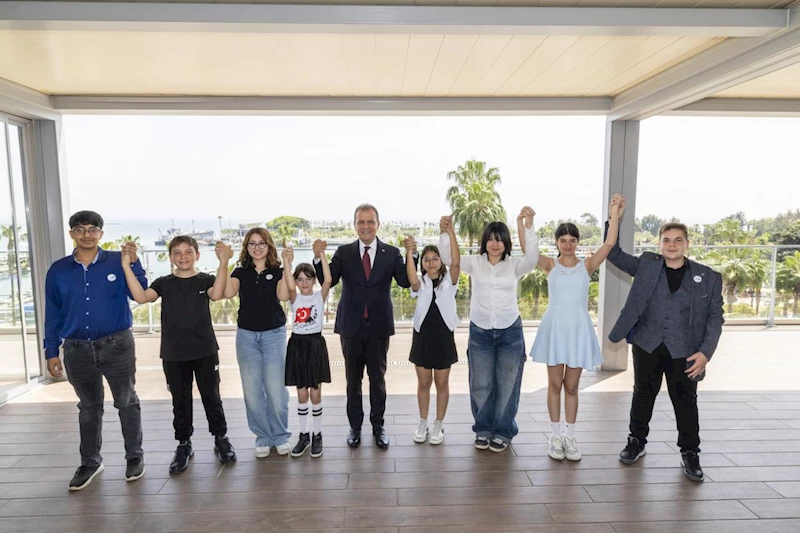 Başkan Seçer, Çocuk Bayramı’nda Çocuk Meclisi Üyelerini Ağırladı