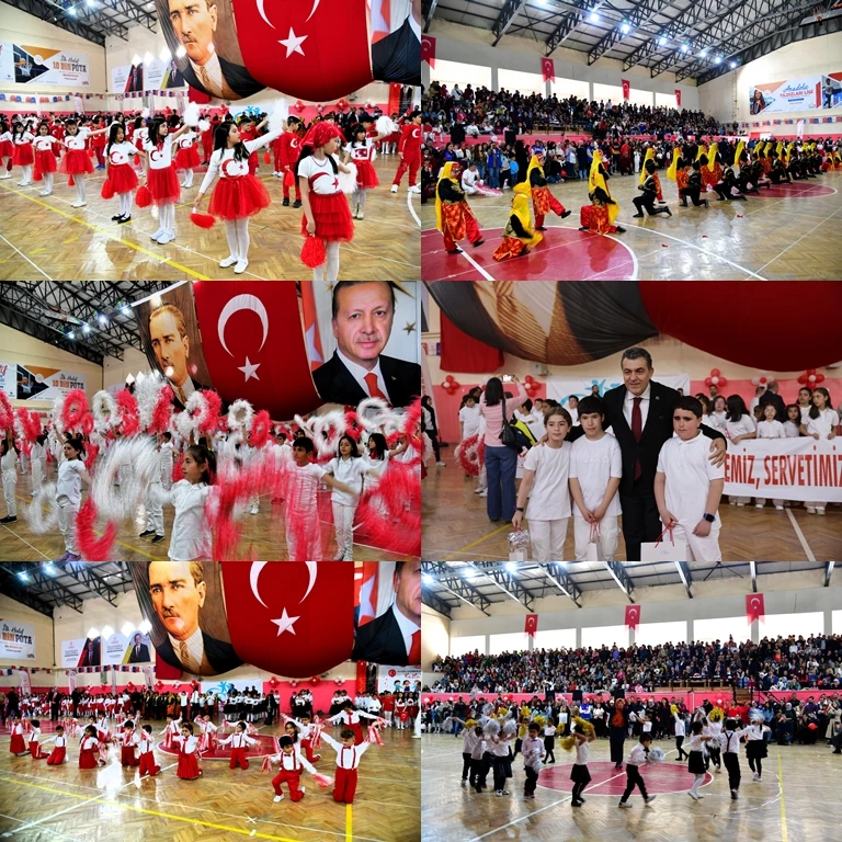 ARDAHAN’DA 23 NİSAN COŞKUYLA KUTLANDI