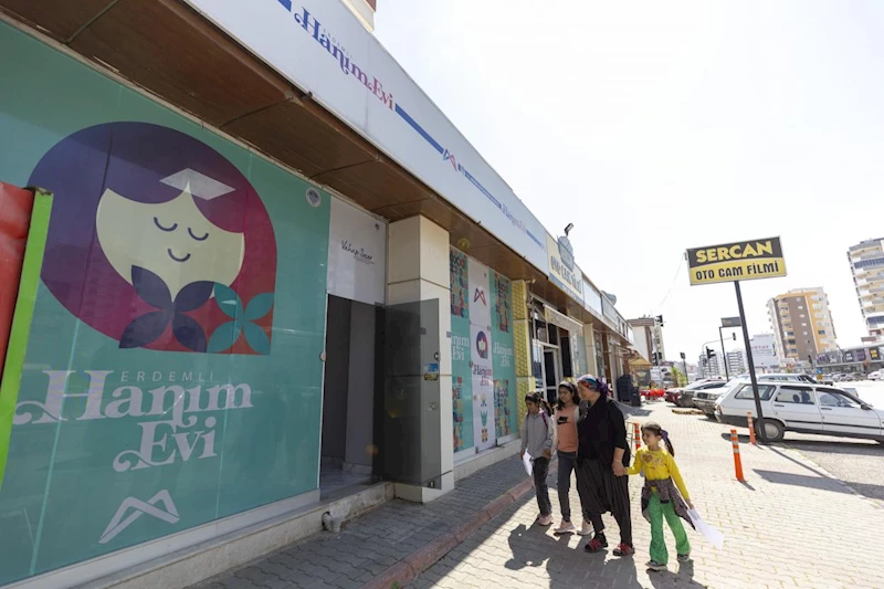 Büyükşehir Erdemli Hanım Evi Hizmet Vermeye Başladı