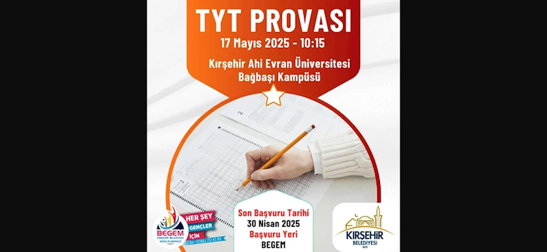 BEGEM TYT PROVASI İÇİN BAŞVURULAR 30 NİSAN’DA SONA ERİYOR
