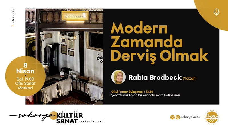 Rabia Brodbeck OSM’de söyleşiye konuk oluyor