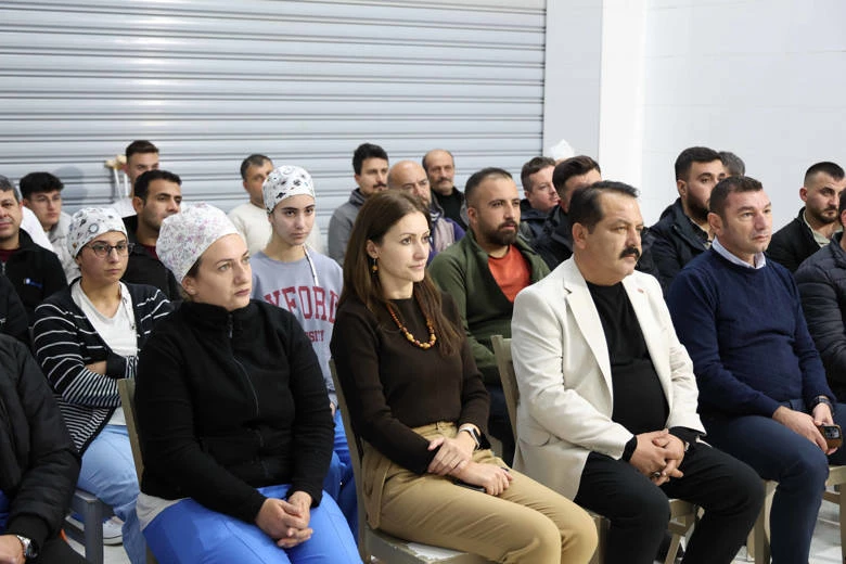 Halk Ekmek Fabrikası çalışanlarına iş sağlığı ve güvenliği eğitimi